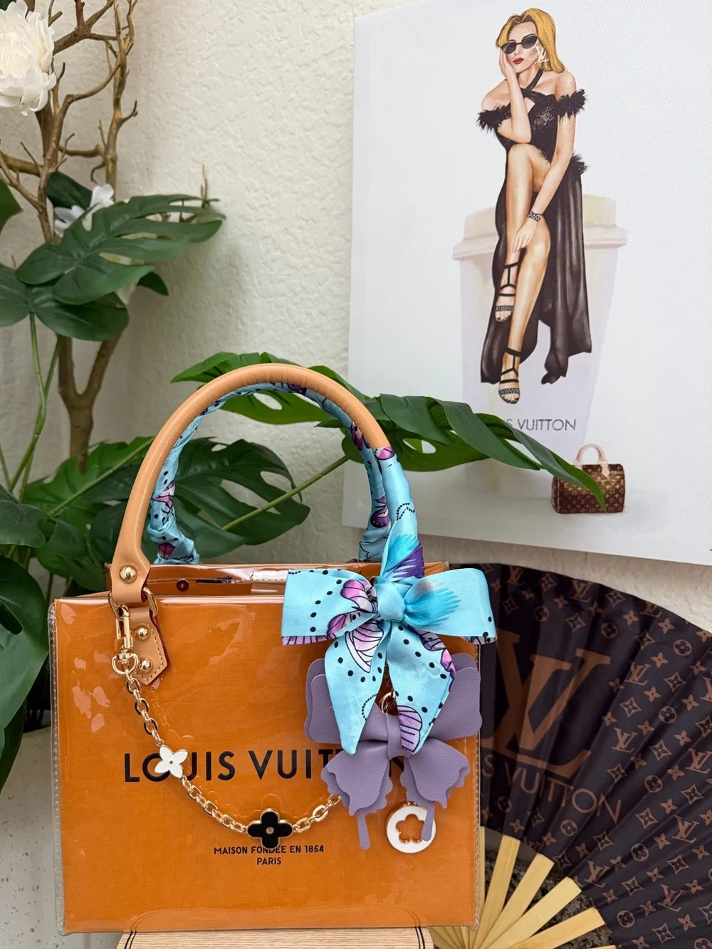 🩵💜🩵Louis Vuitton Gift Bag Tote🩵💜🩵